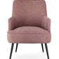 POLTRONA ERNESTINE DARK ROSE
