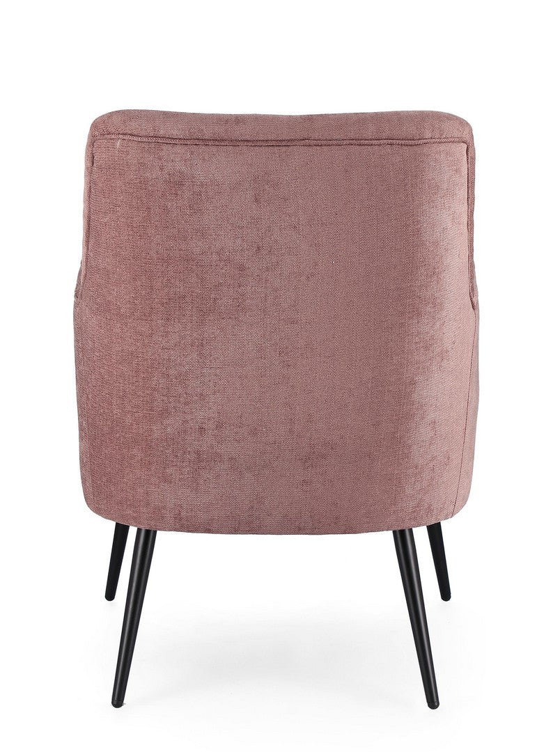 POLTRONA ERNESTINE DARK ROSE