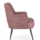POLTRONA ERNESTINE DARK ROSE