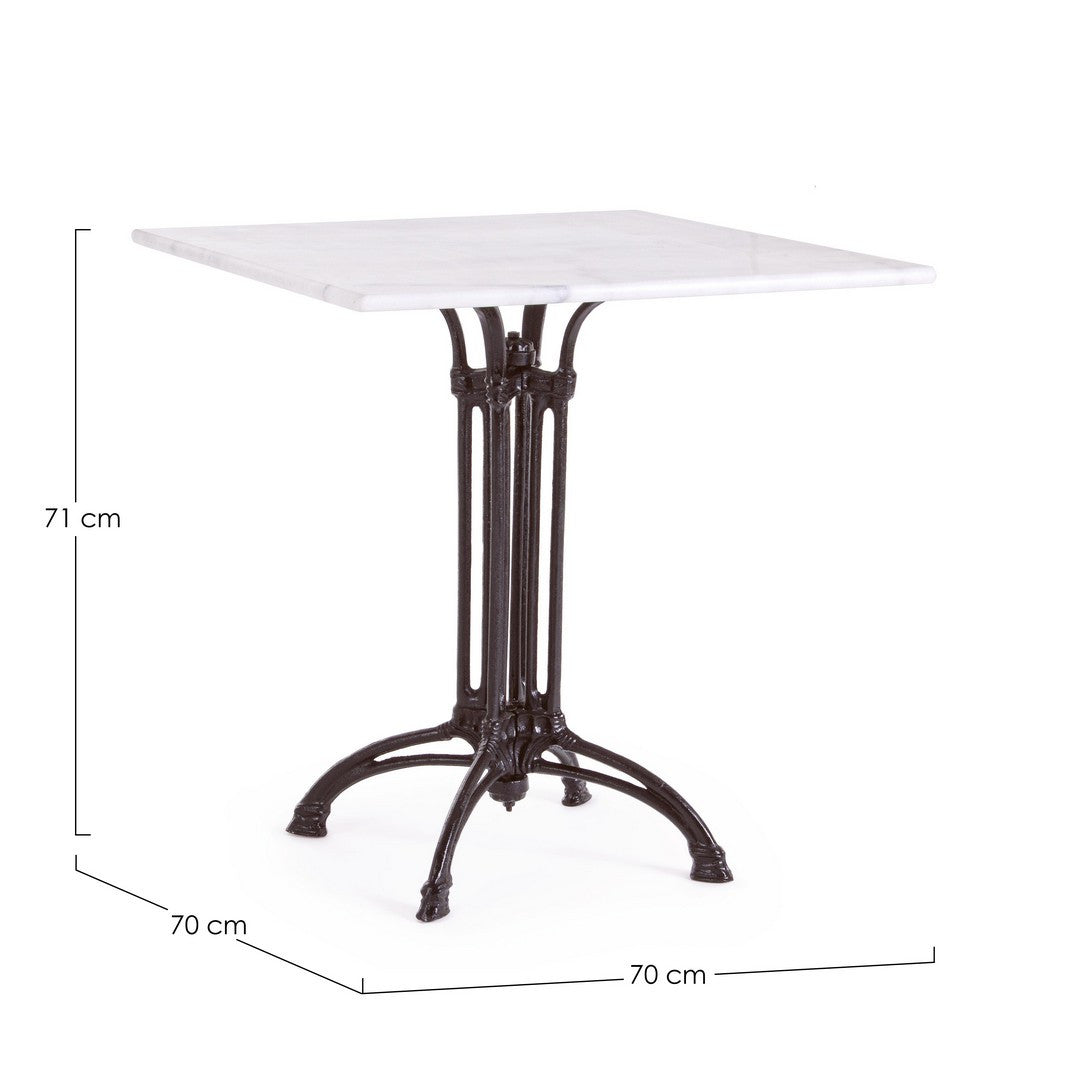 TAVOLO LOREN 70X70