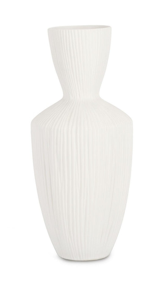 VASO STRIPED BIANCO H47