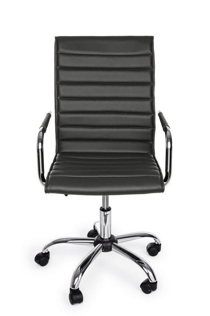 POLTRONA UFFICIO C-BR PERTH GRIGIO SCURO