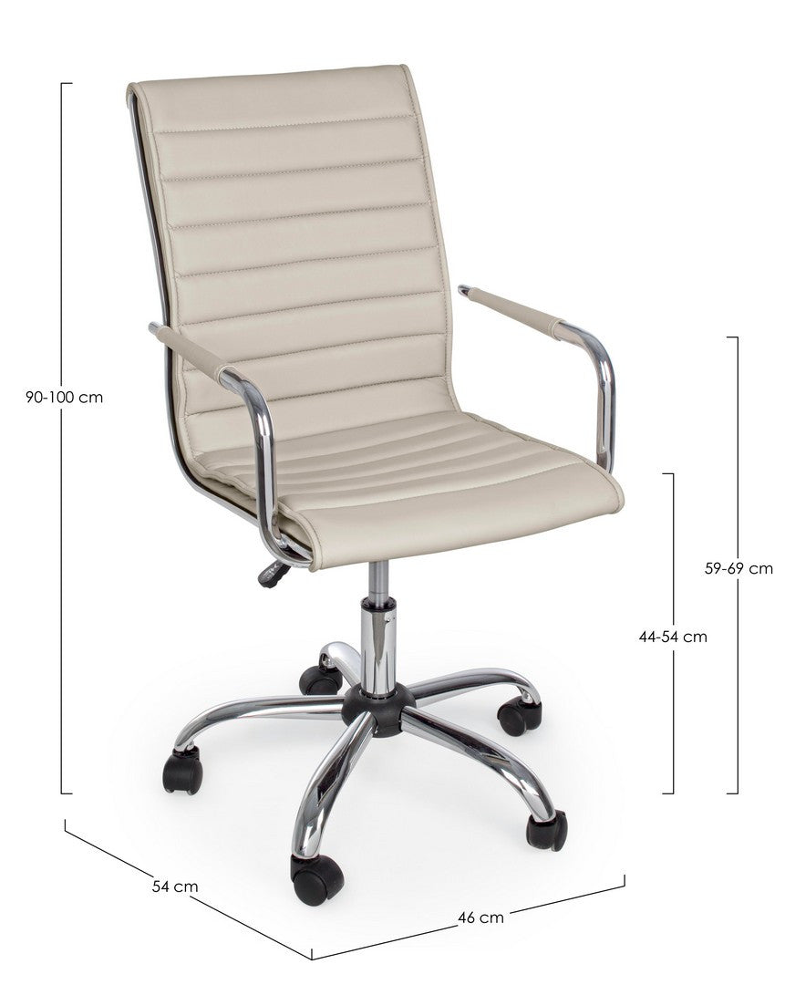 POLTRONA UFFICIO C-BR PERTH TORTORA