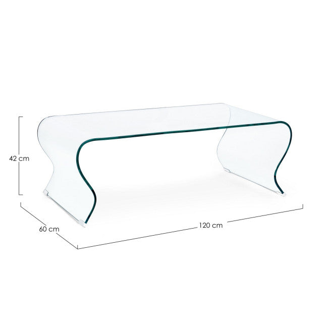 TAVOLINO IRIDE CURL RETT VT 120X60