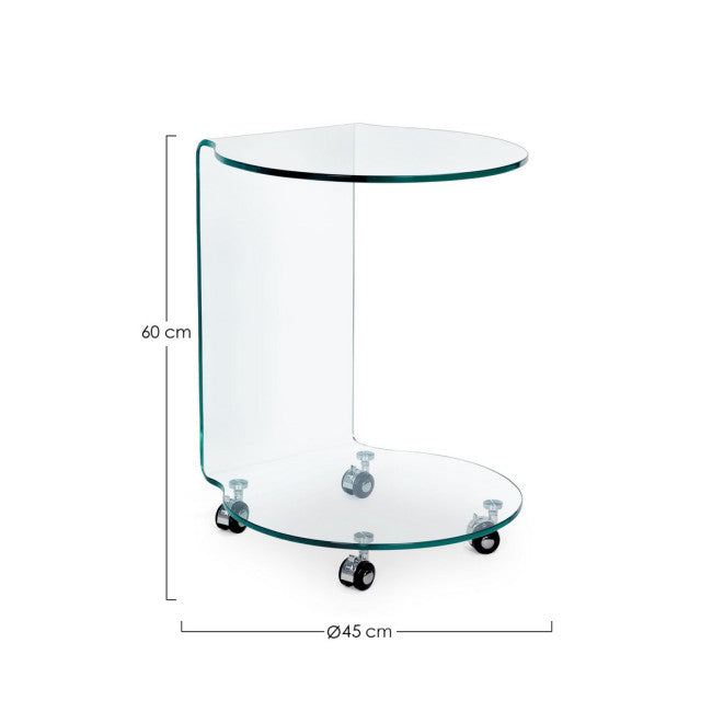 TAVOLINO C-RUOTE IRIDE TO VT