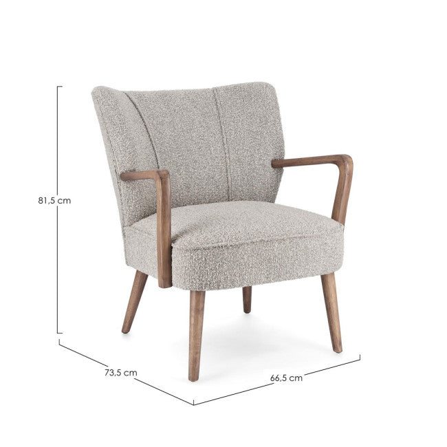 POLTRONA MORITZ STONE