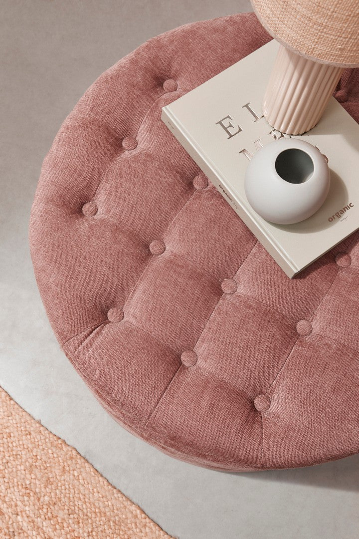 POUF CONT. P.SCARPE ERNESTINE DARK ROSE