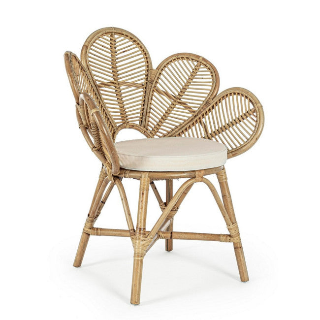 SEDIA C-BR C-C FLORES NATURALE