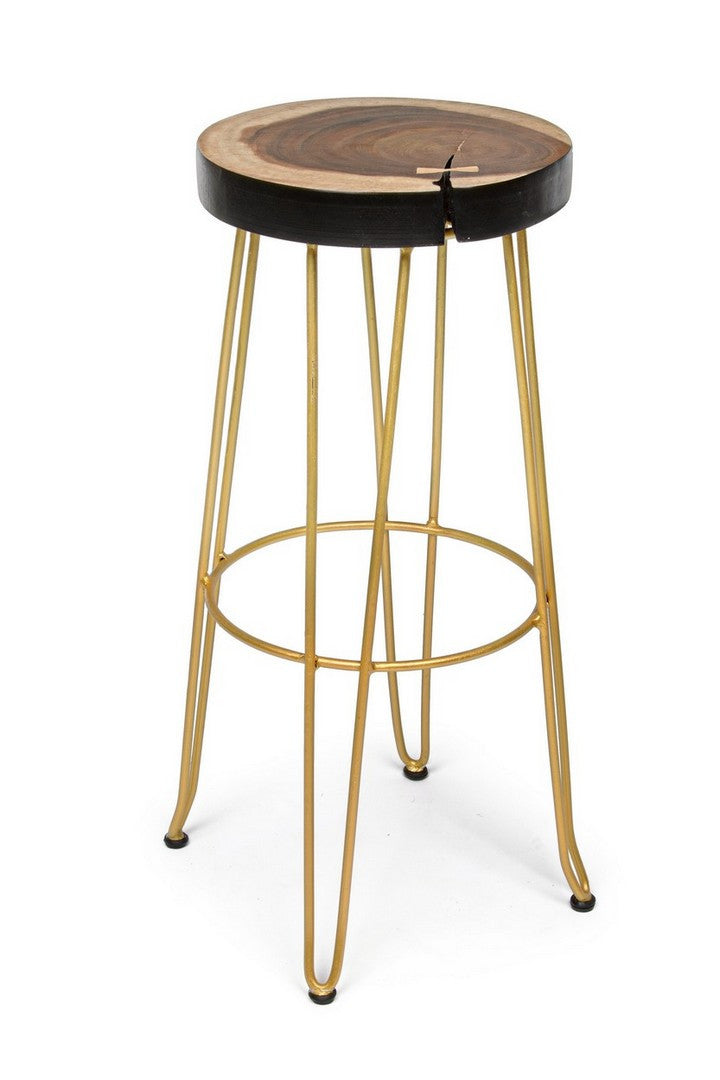SGABELLO BAR RAKEL ORO