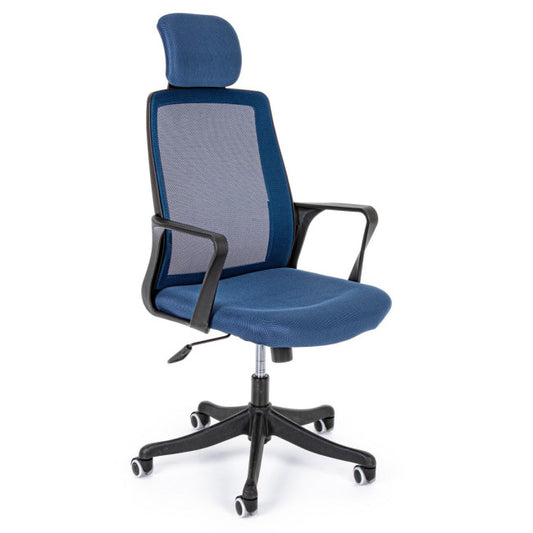 SEDIA UFF. C-BR LAURENT BLU