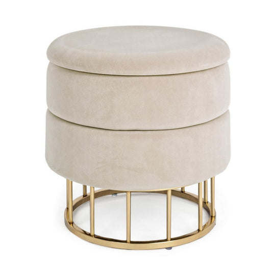 SGABELLO CONT. PAVLINA BEIGE