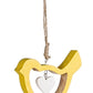 PENDAGLIO ARBOL UCCELLINO GIALLO
