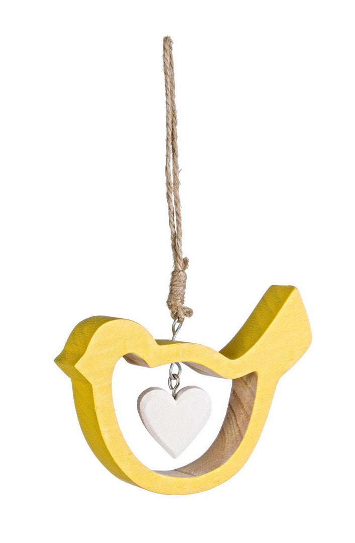 PENDAGLIO ARBOL UCCELLINO GIALLO