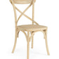 SEDIA CROSS NATURALE