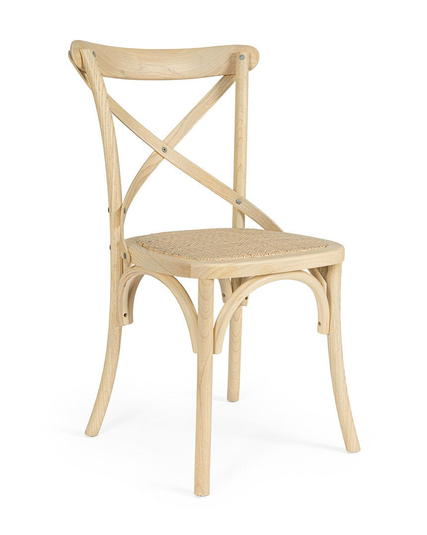 SEDIA CROSS NATURALE