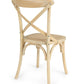 SEDIA CROSS NATURALE