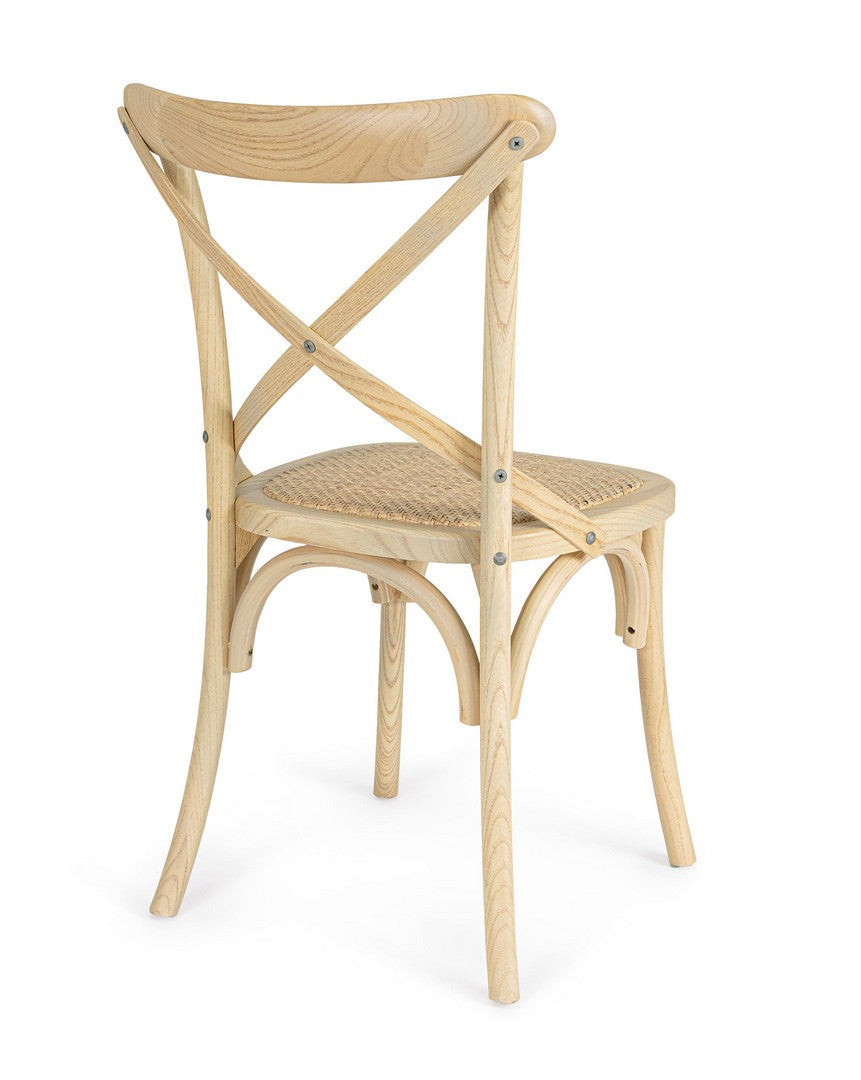SEDIA CROSS NATURALE