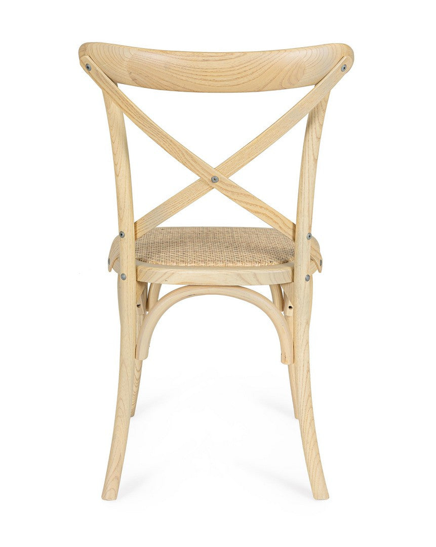 SEDIA CROSS NATURALE
