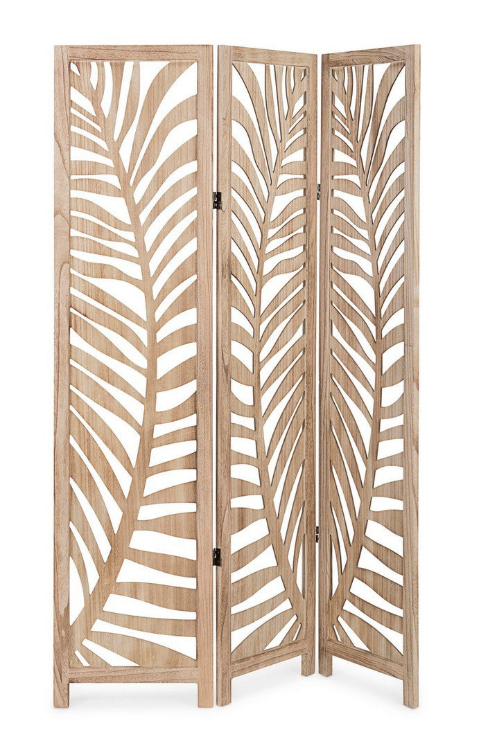 PARAVENTO 3A FELCE NATURALE 120X170
