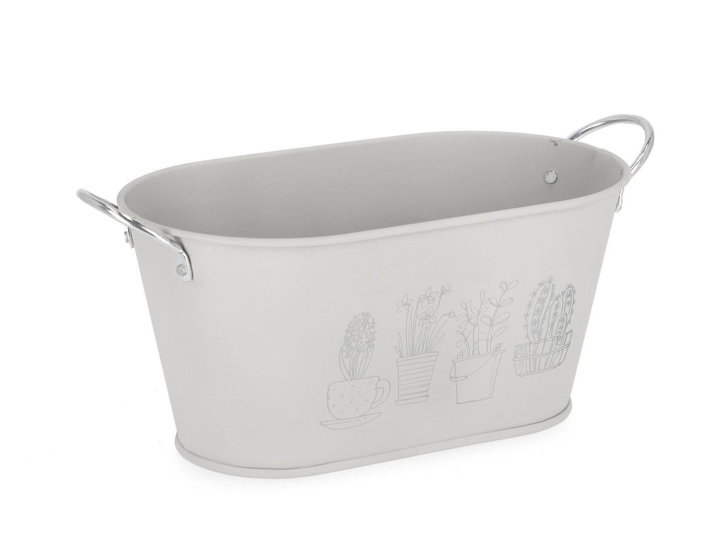 VASO BOTANY 2M OVALE GRIGIO