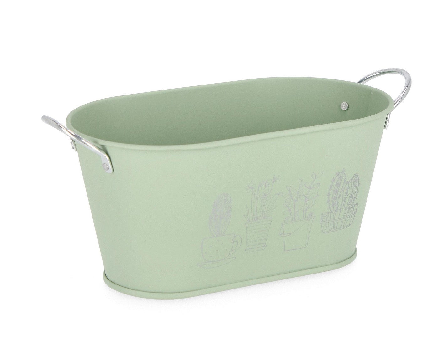 VASO BOTANY 2M OVALE VERDE