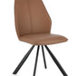 SEDIA MAXWELL PU COGNAC