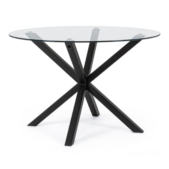 TAVOLO MAY TO GAMBA NERO D114