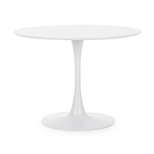 TAVOLO BLOOM BIANCO D100