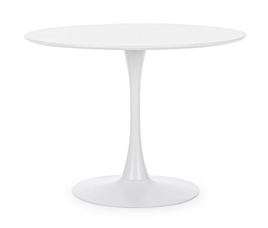 TAVOLO BLOOM BIANCO D100