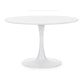 TAVOLO BLOOM BIANCO D120