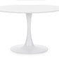 TAVOLO BLOOM BIANCO D120