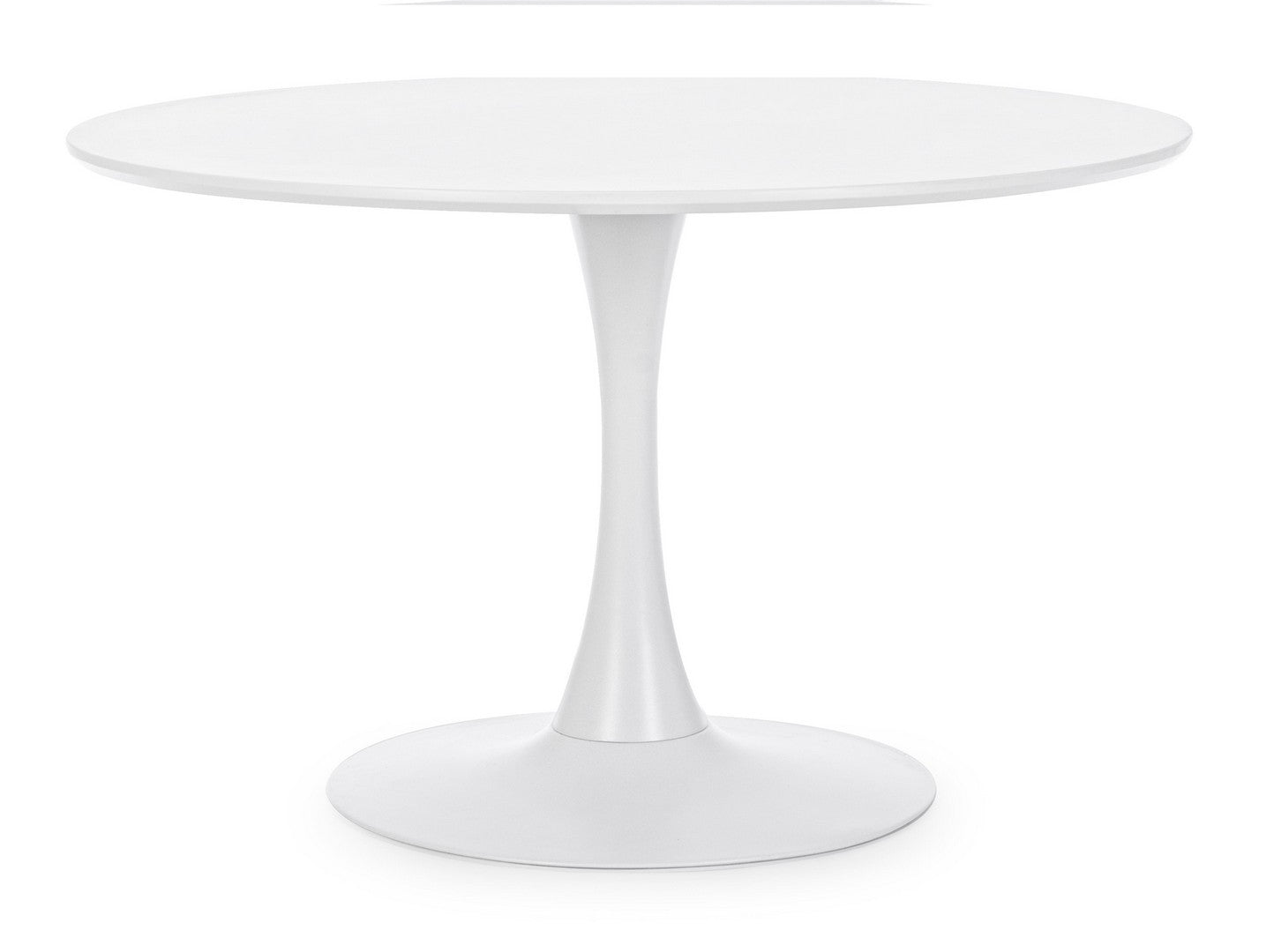 TAVOLO BLOOM BIANCO D120