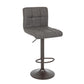 SGABELLO BAR GREYSON GRIGIO SCURO VINT