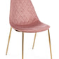 SEDIA TERRY VELLUTO ROSA