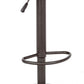 SGABELLO BAR PIPER MARRONE VINTAGE