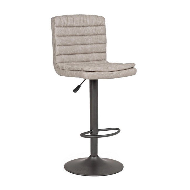 SGABELLO BAR CONNOR GRIGIO CHIARO VINT