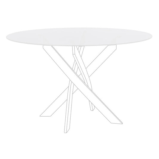 PIANO TO TAVOLO GEORGE BIANCO D120