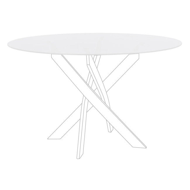 PIANO TO TAVOLO GEORGE BIANCO D120