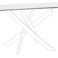 PIANO RETT TAV.GEORGE TRASPARENTE 160X90