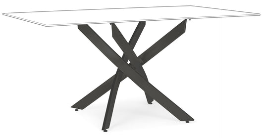 BASE TAVOLO GEORGE NERO 160X90