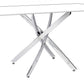 BASE TAVOLO GEORGE CROMO 160X90