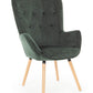 POLTRONA JULIET VELVET VERDE BOSCO