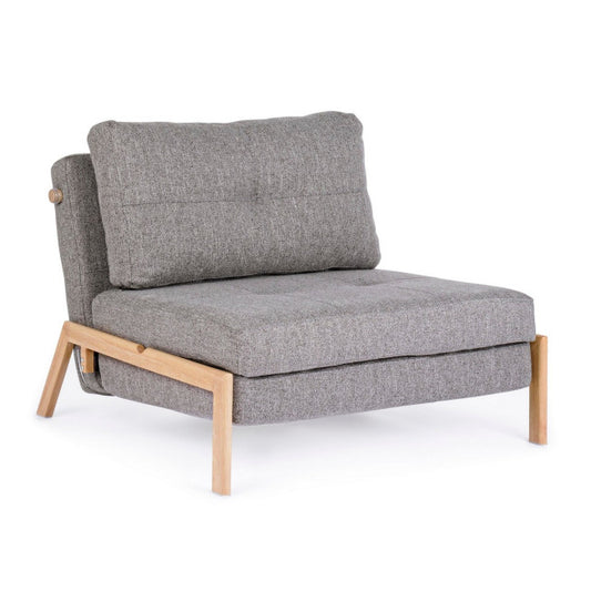 DIVANO LETTO 1P HAYDEN GRIGIO