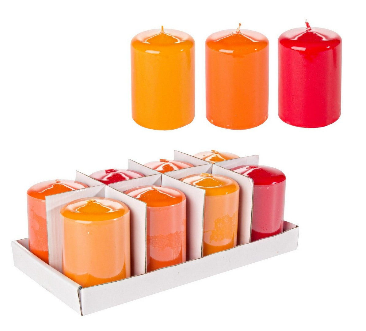 CANDELA ORANGES ASS3 IN DISPLAY8 7X10