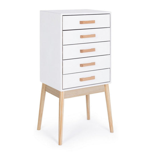 CASSETTIERA 5C ORDINARY BIANCO