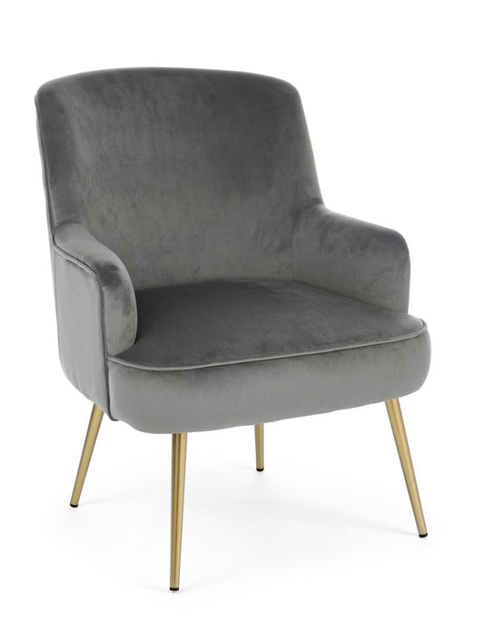 POLTRONA CLELIA GRIGIO
