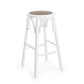 SGABELLO BAR CIRCLE BIANCO