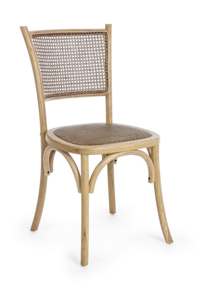 SEDIA CARREL NATURALE