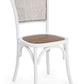 SEDIA CARREL BIANCO
