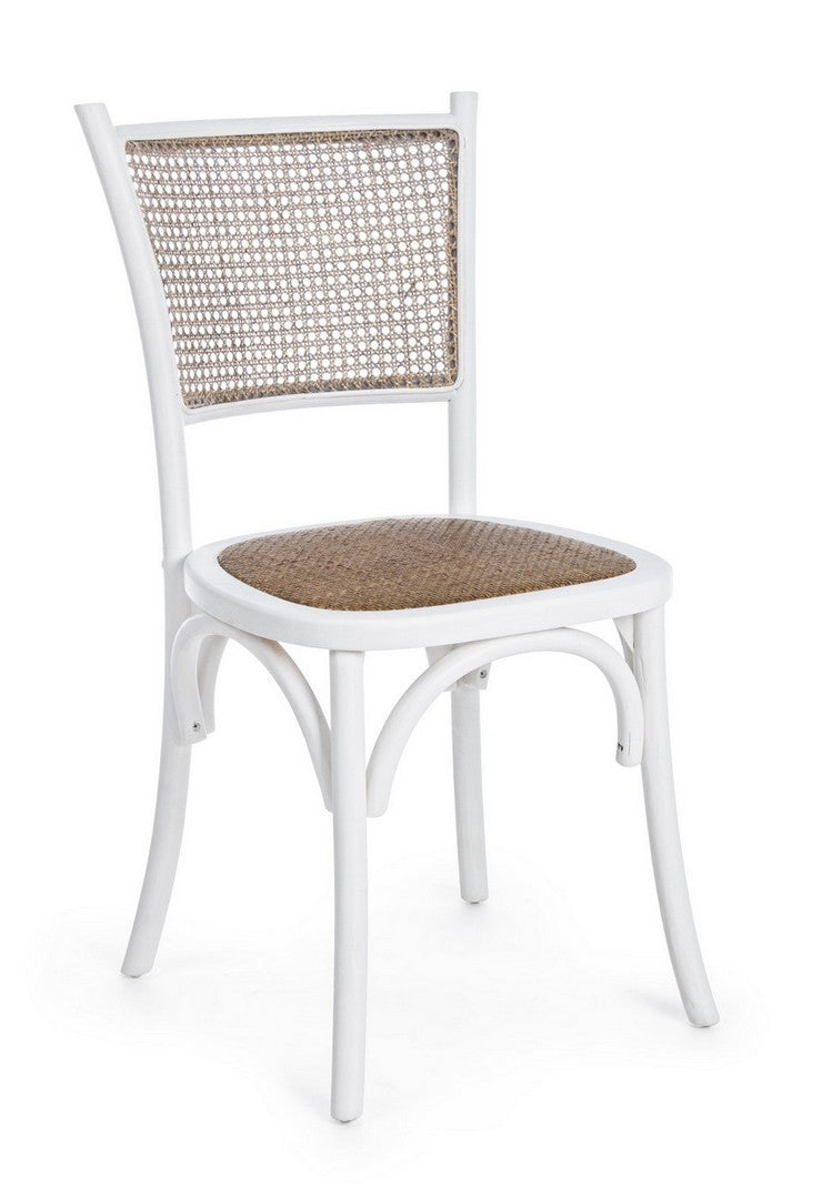 SEDIA CARREL BIANCO